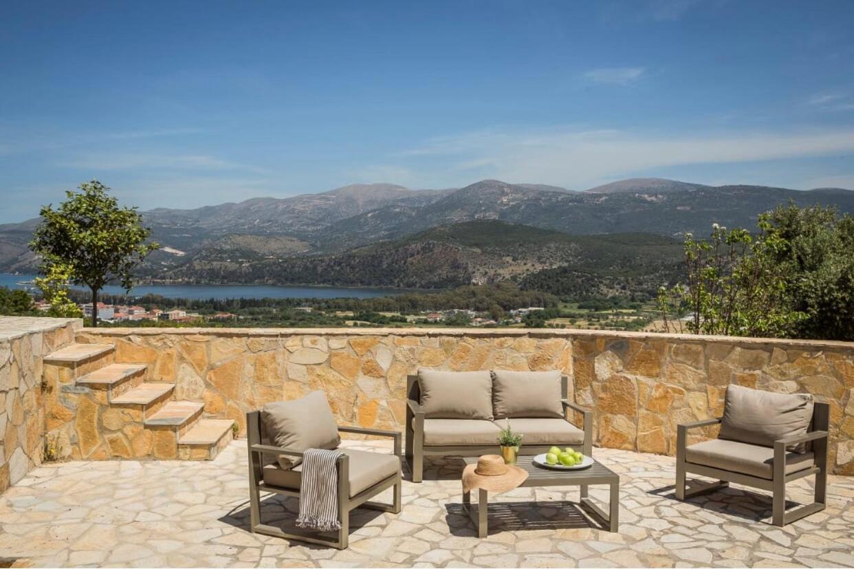 Villa Peaceful House With An Awesome View Khelmáta Exterior foto